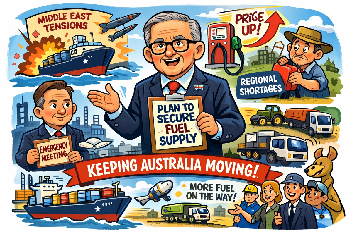 Australia Moves to Steady Fuel Supply as a Shipping Shock Spreads Through the Energy System