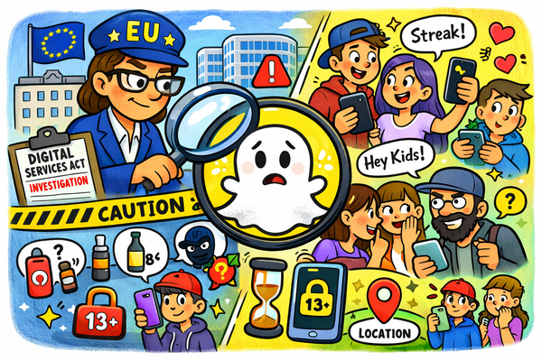 EU Snapchat Probe Brings the Ordinary Routine of Teen Messaging Under Closer Official Scrutiny